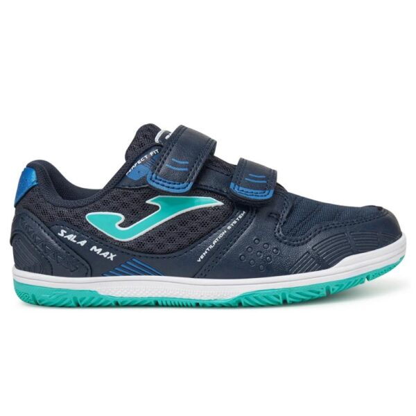 Zapatilla Fútbol Sala Kids Max Jr 25 Azul Marino Joma