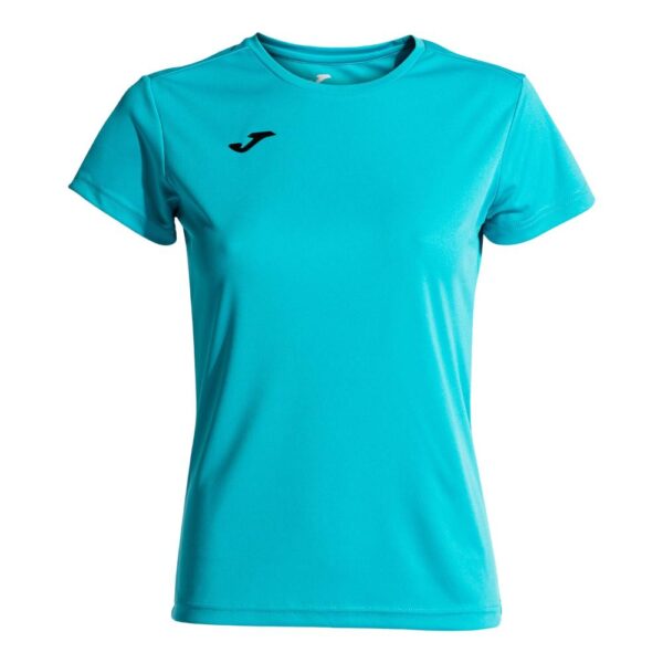 Polera Deportiva Mujer Combi Turquesa Flúor Joma